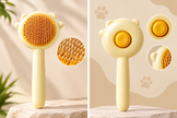 Electric Cat Steam Brush – 3-In-1 Pet Grooming Comb with Water Spray f ...